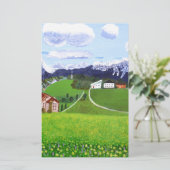 Papeterie Belle Norvège (Debout devant)