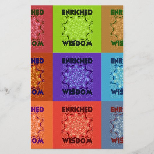 Papeterie Belle Pop Art Extraordinaire belle Impression : En (Devant)