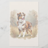 Papeterie Berger Australien Red Merle (Dos)