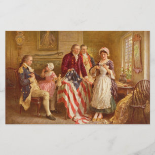 Papeterie Betsy Ross, 1777 (Histoire américaine) (Patriote a