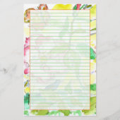 Papeterie Beurre des abeilles Bleu Vert (Devant)