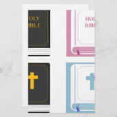 Papeterie bibles (Devant / Derrière)