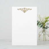 Papeterie Bijoux élégant Papier à lettres (Debout devant)