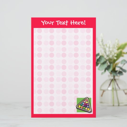 Papeterie Billard mignon (Debout devant)