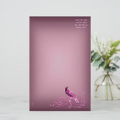 Papeterie Bird on Scroll (Debout devant)