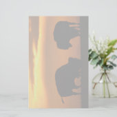 Papeterie bison (Debout devant)