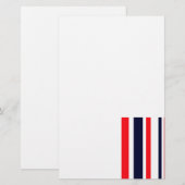 Papeterie Blancs, Bleus Et Rouges (Devant / Derrière)