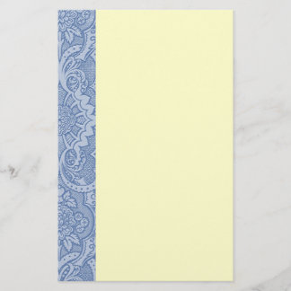 Papeterie Bleu de dentelle élégant