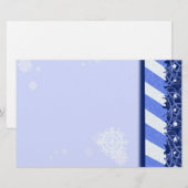 Papeterie Bleu d'hiver (Devant / Derrière)