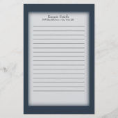 Papeterie Bleu et blanc (Devant)