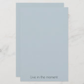 Papeterie Bleu jean (Devant / Derrière)