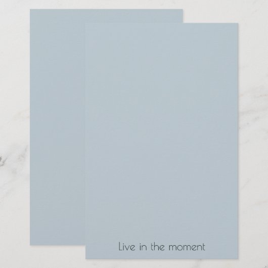 Papeterie Bleu jean (Devant / Derrière)