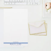 Papeterie bleue professionnelle d'entreprise