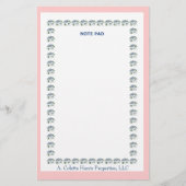 Papeterie Bloc-notes - Conception 8 (Devant)