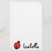 Papeterie Bloc-notes Ladybug (Devant / Derrière)