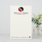 Papeterie Bloc-notes Saint Twins (Debout devant)