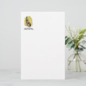 Papeterie Blonde Bombshell Femme Emprunter Un Baiser (Debout devant)