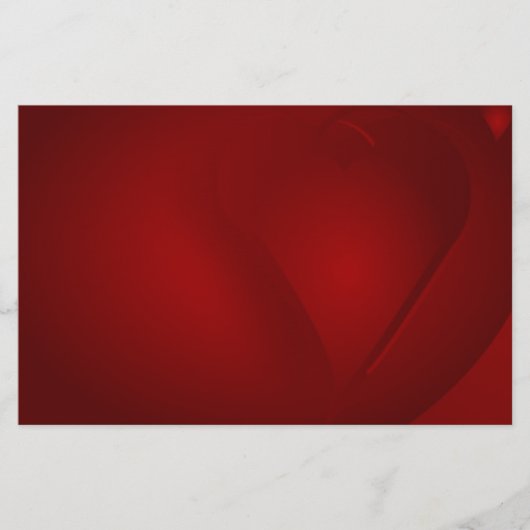 Papeterie Blood Red Hearts (Devant)