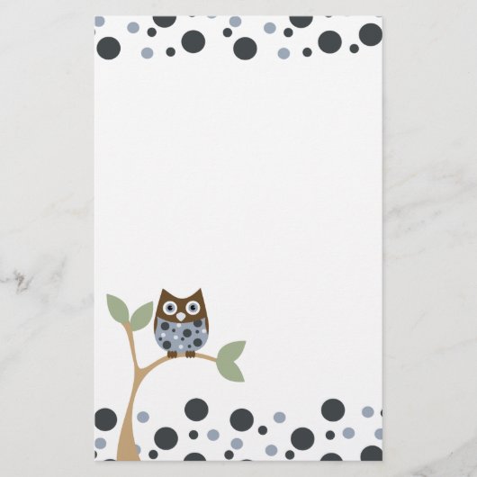 Papeterie Blue Owl Baby (Devant)