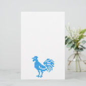 Papeterie Blue Rooster (Debout devant)