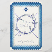 Papeterie Blue Wave Card (Dos)