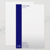 Papeterie blues professionnelles (Devant / Derrière)