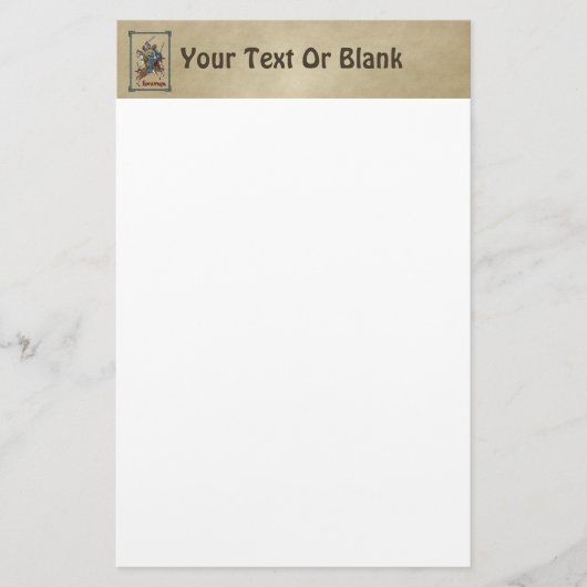 Papeterie Bogatyr russe médiéval (Devant)