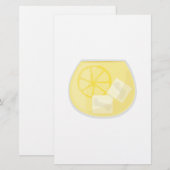 Papeterie Boisson de citron (Devant / Derrière)