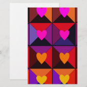Papeterie Boîte de Saint-Valentin (Devant / Derrière)
