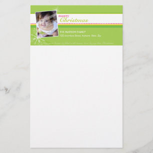Papeterie BOLD PHOTO CHRISTMAS NOTEPAPER :: brightlyflaked 2