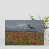 Papeterie Bombe De Lancaster Sur Un Champ De Populations (Debout devant)