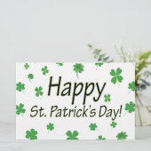 Papeterie Bon Jour de la Saint Patrick (Debout devant)