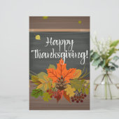 Papeterie bon thanksgiving (Debout devant)