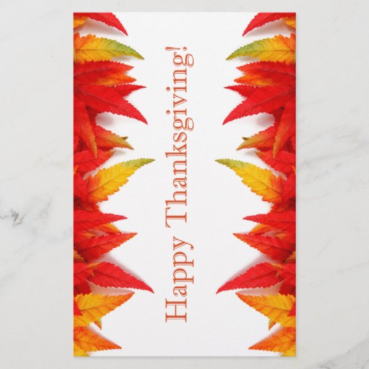 PAPETERIE BON THANKSGIVING ! (Devant)