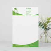 Papeterie Bonbon pour les dents Feuille de menthe dentaire - (Debout devant)