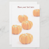 Papeterie Bonbons citrouilles d'Halloween (Devant / Derrière)