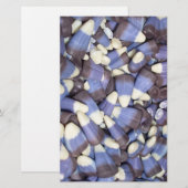Papeterie Bonbons de maïs violets (Devant / Derrière)