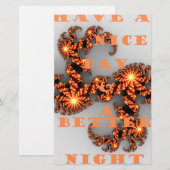 Papeterie Bonne journée et meilleure nuit (Devant / Derrière)