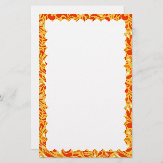 Papeterie bordure à échelles (Devant / Derrière)