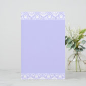 Papeterie Bordure Lacy Damask (Debout devant)