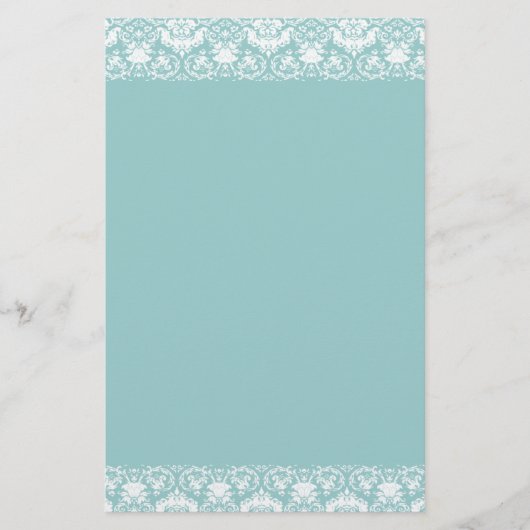 Papeterie Bordure Lacy Damask (Devant)