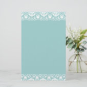 Papeterie Bordure Lacy Damask (Debout devant)
