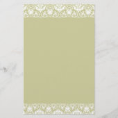 Papeterie Bordure Lacy Damask (Devant)