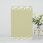 Papeterie Bordure Lacy Damask (Debout devant)