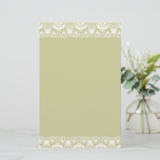 Papeterie Bordure Lacy Damask (Debout devant)
