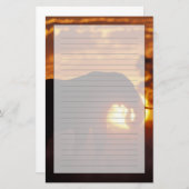 Papeterie Botswana, Parc national de Chobe, Bull Elephant (Devant / Derrière)