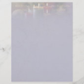 Papeterie Bougie de Noël (Devant)