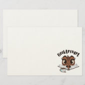 Papeterie Boule de livres avec livre et café (Devant / Derrière)