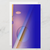 Papeterie Boulon du bleu - 1 (Devant / Derrière)