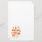 Papeterie Bouquet Abstrait de fleurs mixtes (Devant / Derrière)